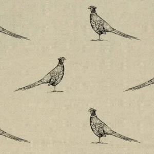 black-grey animal woven fabric from Art of the Loom