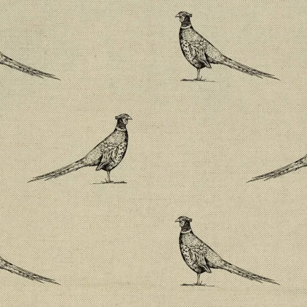 black-grey animal woven fabric from Art of the Loom