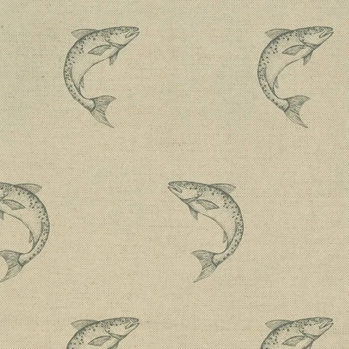 Fraser Fabric - Lead swatch