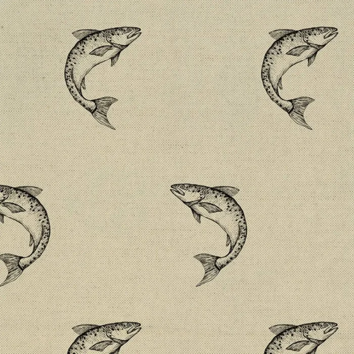 Fraser Fabric - Tar swatch