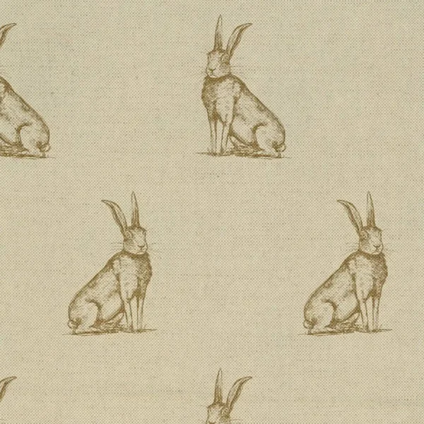 Horace Fabric - Clay by neutral animal woven fabric from Art of the Loom