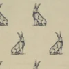 blue animal woven fabric from Art of the Loom