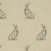 black-grey animal woven fabric from Art of the Loom