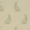 green animal woven fabric from Art of the Loom