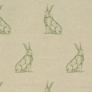 green animal woven fabric from Art of the Loom