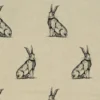 black-grey animal woven fabric from Art of the Loom