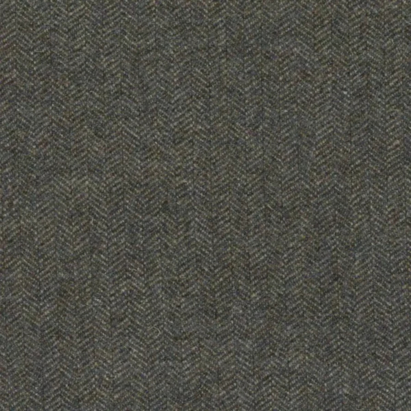 Alice Herringbone Fabric - Earth Brown by green plain woolen fabric from Art of the Loom