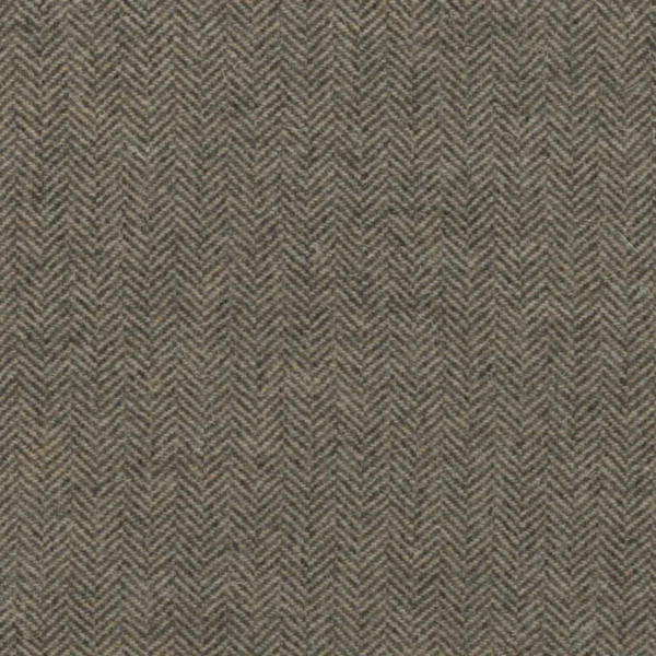 Alice Herringbone Fabric - Fell by black-grey plain woolen fabric from Art of the Loom