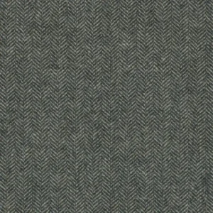 black-grey plain woolen fabric from Art of the Loom
