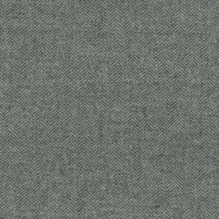 Alice Herringbone Fabric - Steel Grey swatch