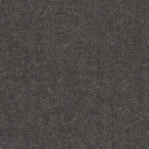black-grey plain woolen fabric from Art of the Loom