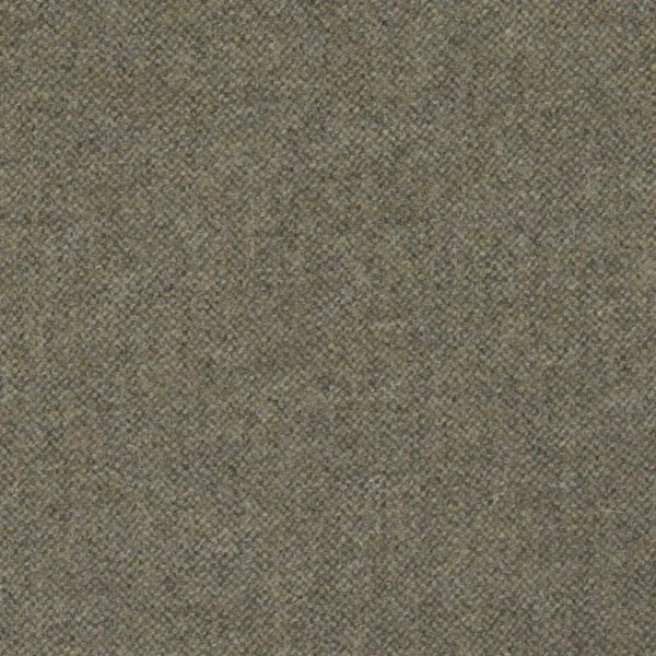 Alice Herringbone Fabric - Mushroom by black-grey plain woolen fabric from Art of the Loom