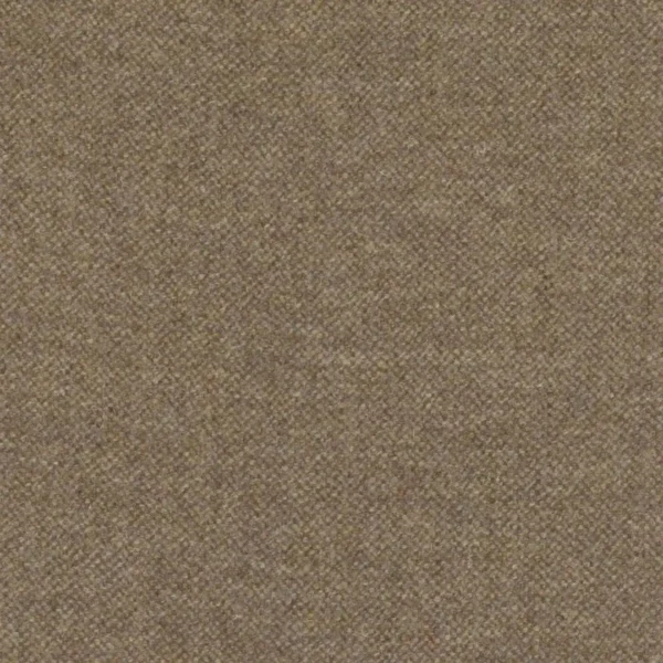 Alice Herringbone Fabric - Wheat by neutral plain woolen fabric from Art of the Loom