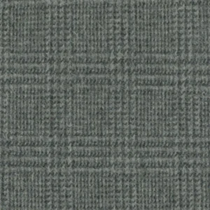 black-grey checked woolen fabric from Art of the Loom