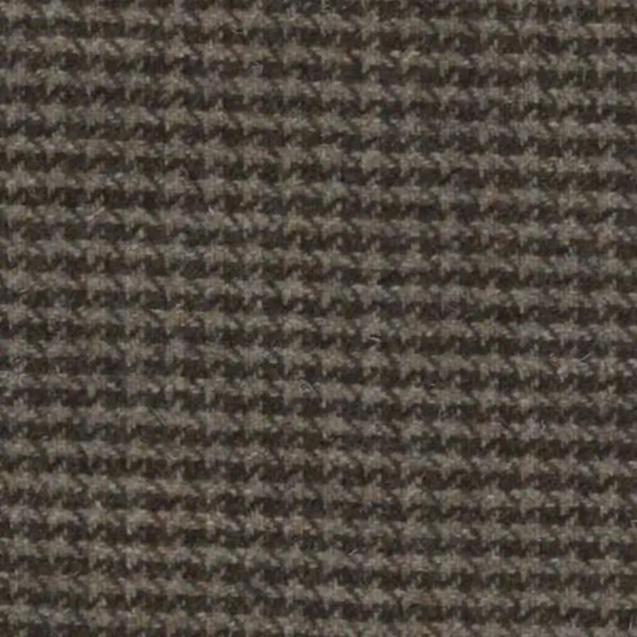 Isabel Houndstooth Fabric - Mushroom swatch