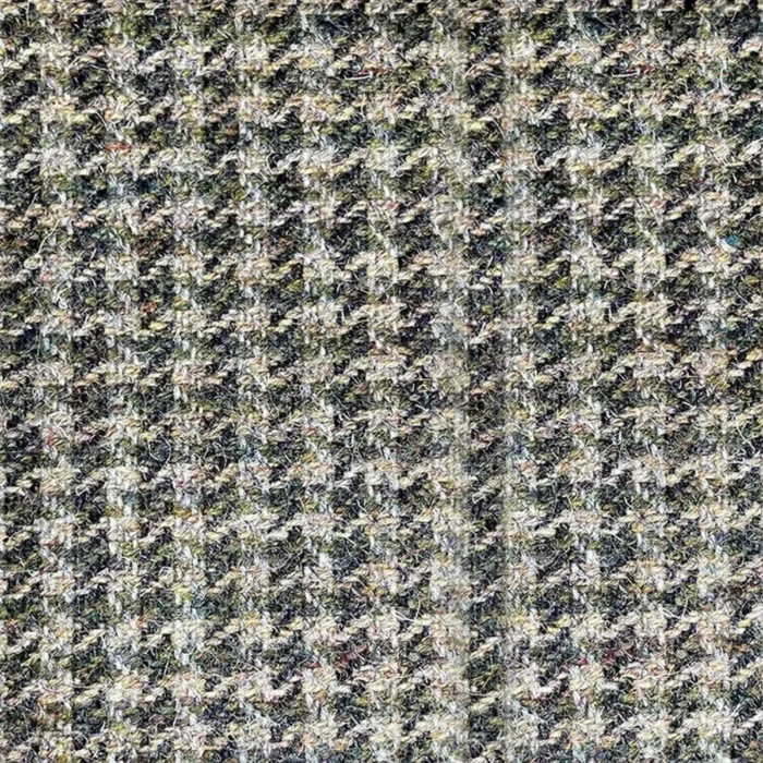 Isabel Houndstooth Fabric - Spruce swatch