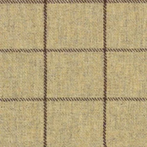 neutral checked woolen fabric from Art of the Loom