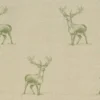 green animal woven fabric from Art of the Loom