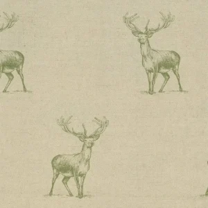 green animal woven fabric from Art of the Loom