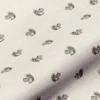 black-grey animal linen fabric from Art of the Loom