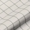 black-grey checked cotton fabric from Art of the Loom