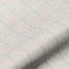 blue checked cotton fabric from Art of the Loom