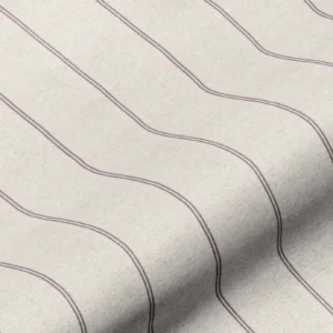 neutral striped cotton fabric from Art of the Loom