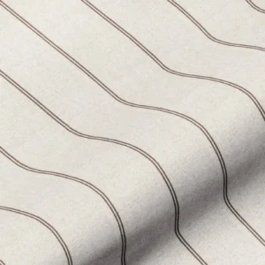 brown striped cotton fabric from Art of the Loom
