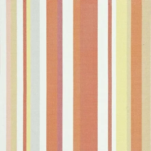 multicolour striped cotton fabric from Art of the Loom