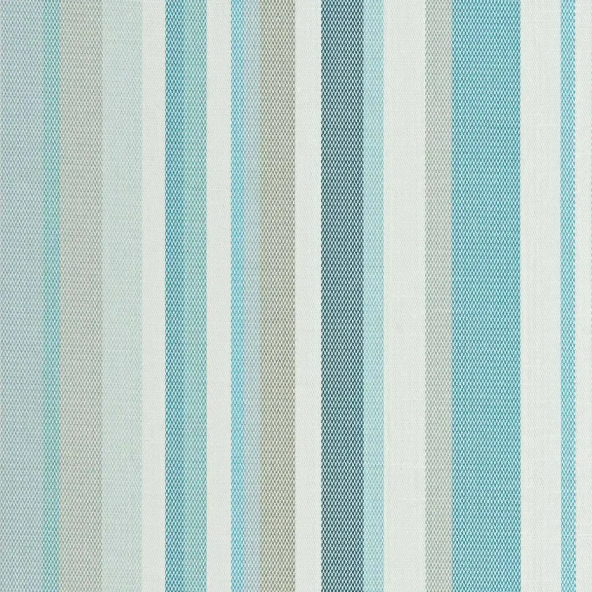 Hampden Fabric - 3 by blue striped cotton fabric from Art of the Loom