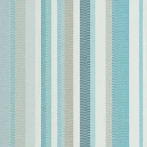 blue striped cotton fabric from Art of the Loom
