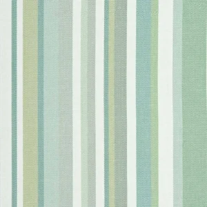green striped cotton fabric from Art of the Loom