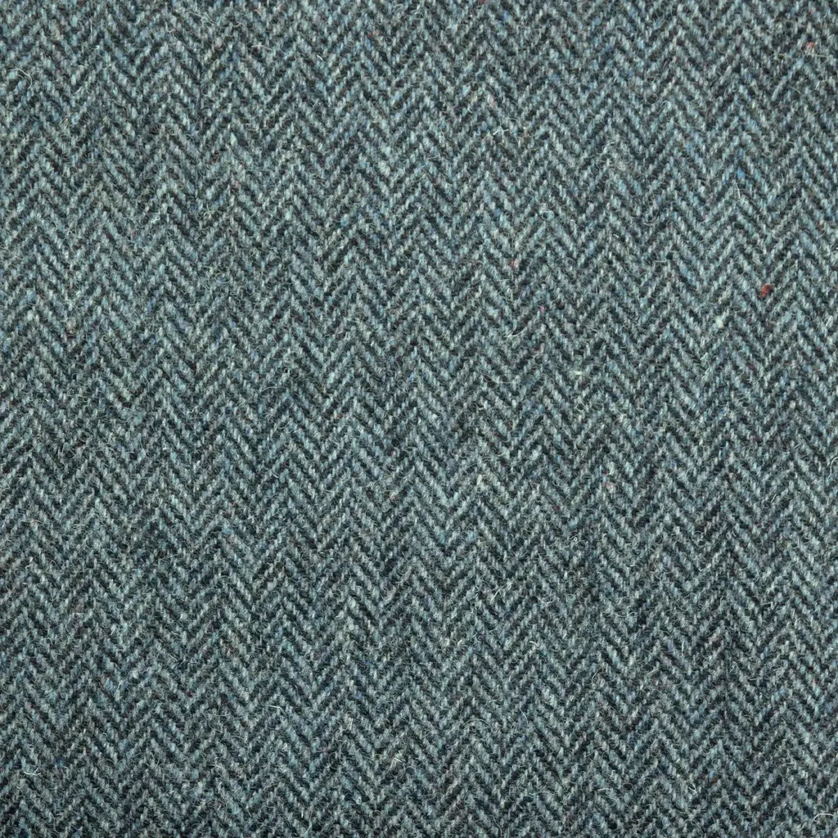 Herringbone Fabric - Ocean Spray by blue plain woolen fabric from Art of the Loom