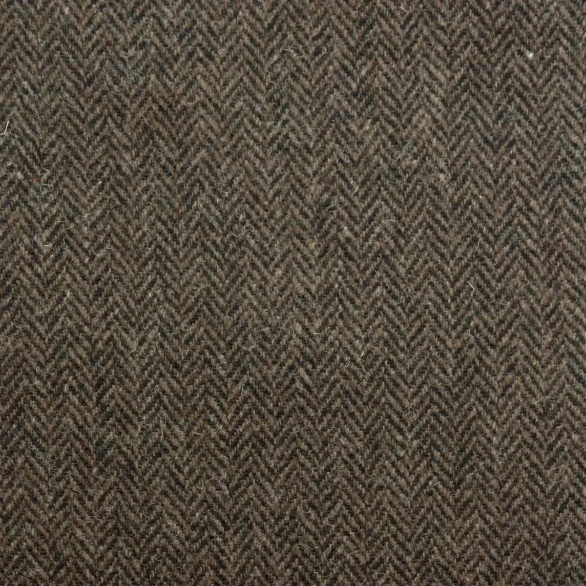 Herringbone Fabric - Peatland by black-grey plain woolen fabric from Art of the Loom