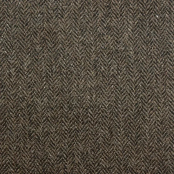 Herringbone Fabric - Peatland by black-grey plain woolen fabric from Art of the Loom