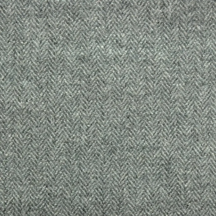 Herringbone Fabric - Slate Grey fabric swatch HERRINGBONESLATEGREY
