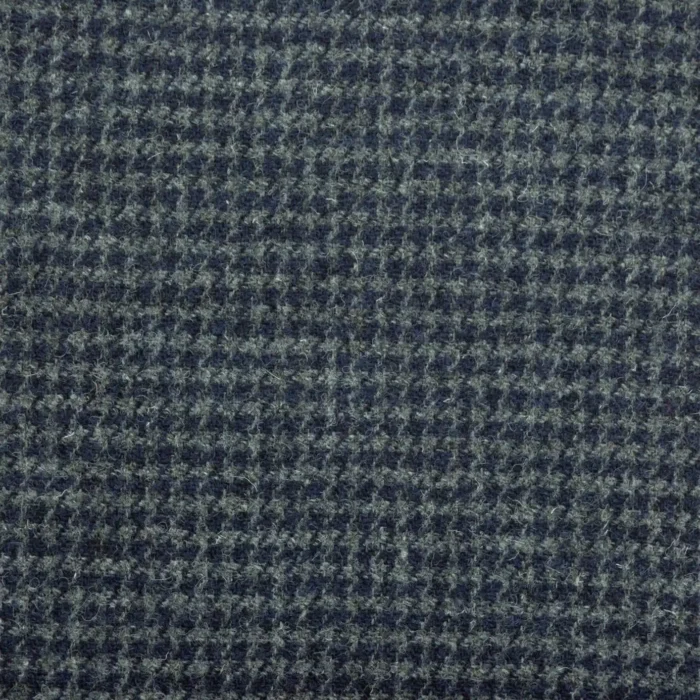 Houndstooth Fabric - Ocean Spray fabric swatch HOUNDSTOOTHOCEANSPRAY