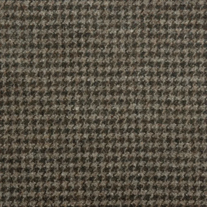 Houndstooth Fabric - Peatland fabric swatch HOUNDSTOOTHPEATLAND