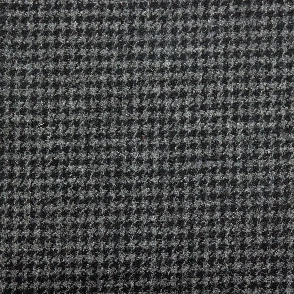 Houndstooth Fabric - Slate Grey by black-grey checked woolen fabric from Art of the Loom