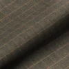 black-grey checked woolen fabric from Art of the Loom