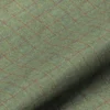 green checked woolen fabric from Art of the Loom