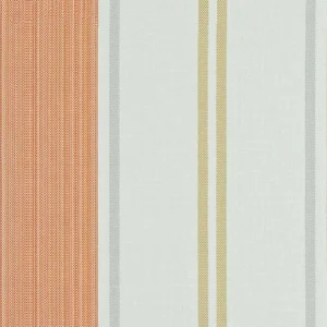 multicolour striped cotton fabric from Art of the Loom