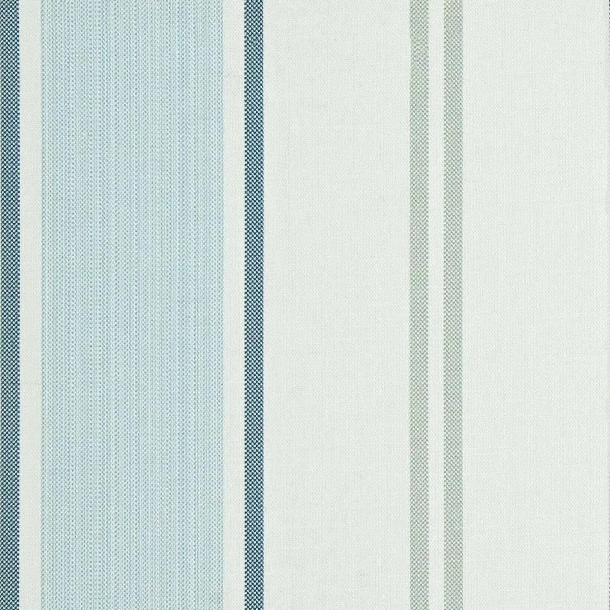 Madison Fabric - 3 by blue striped cotton fabric from Art of the Loom