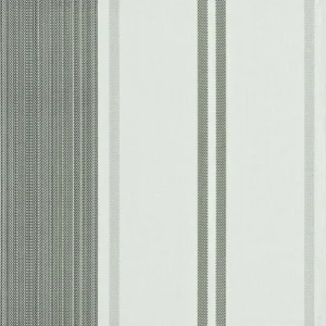 black-grey striped cotton fabric from Art of the Loom