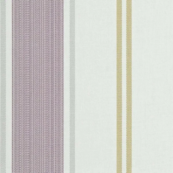 multicolour striped cotton fabric from Art of the Loom