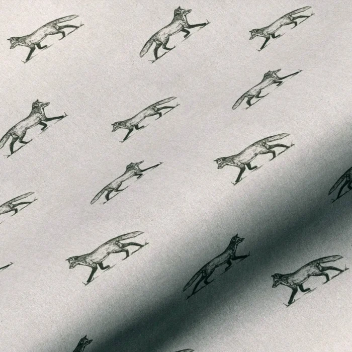 Samantha Fabric - Black / Natural swatch