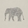black-grey animal printed fabric from Art of the Loom