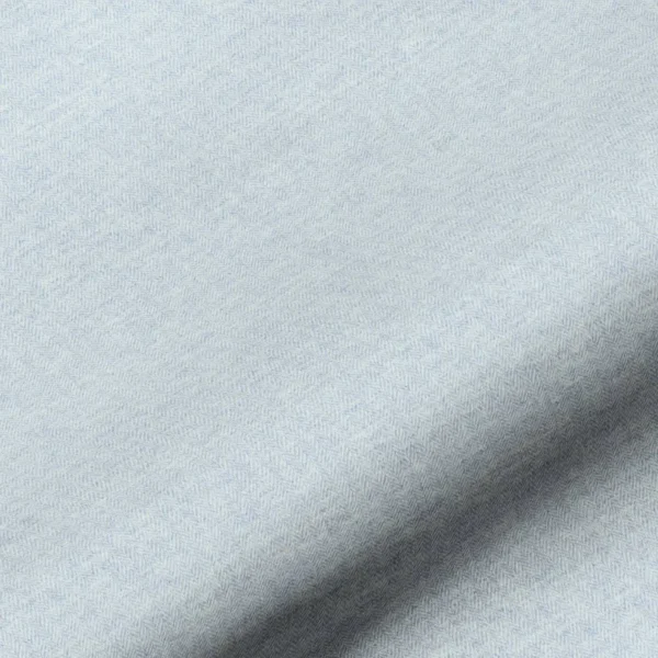 blue plain woolen fabric from Art of the Loom