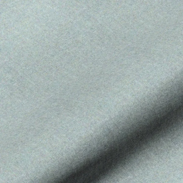 blue plain woolen fabric from Art of the Loom
