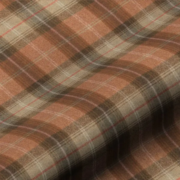 green checked woolen fabric from Art of the Loom